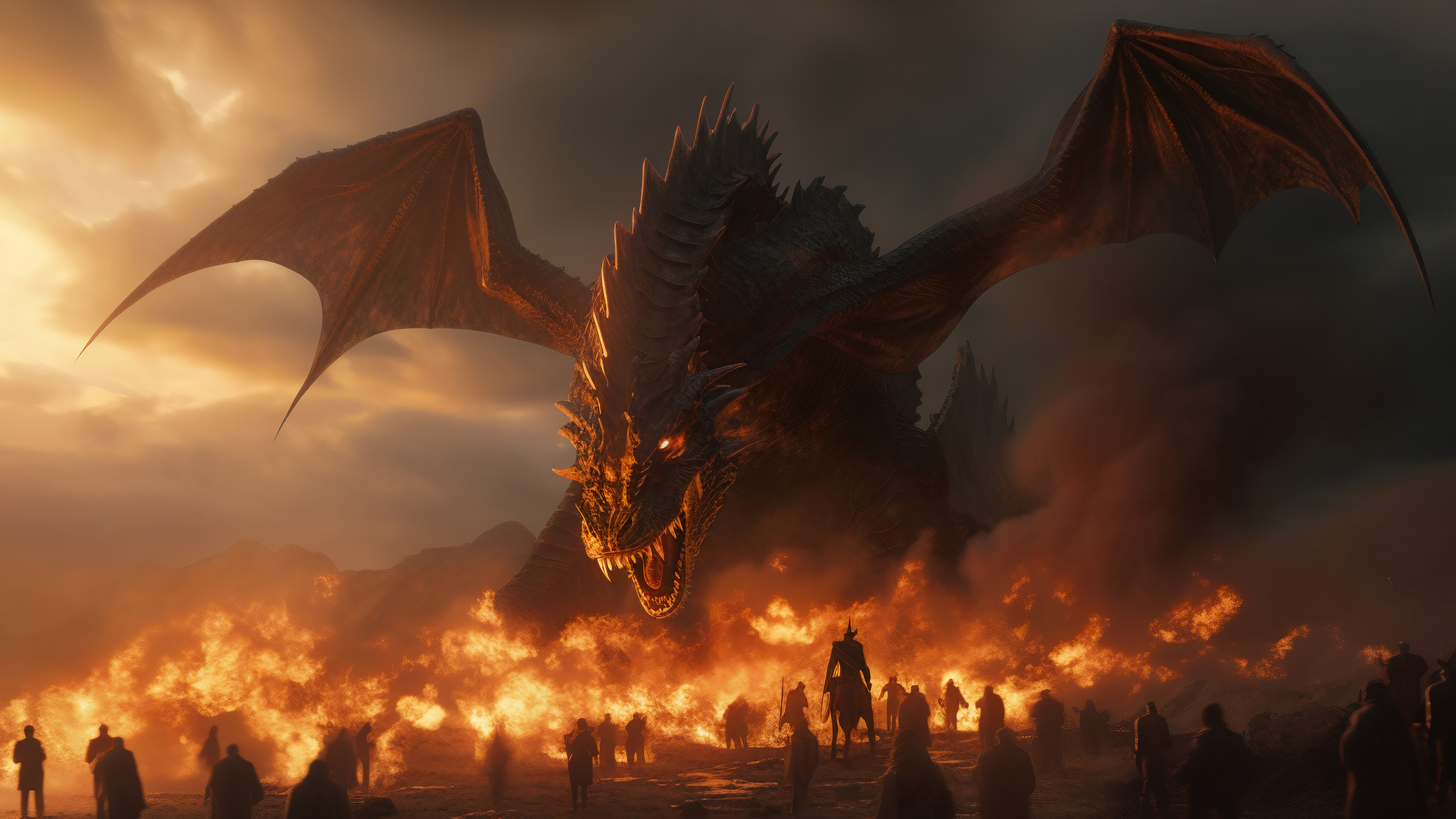 Дикий, безжалостный, вокруг него царит хаос, никто не в силах ему противостоять