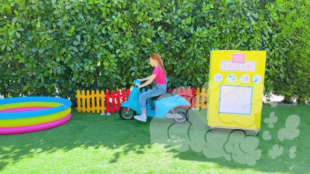 Челлендж с картонными домиками для детей