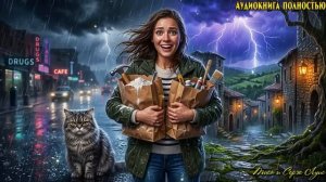 Попаданка и магический кот. Бытовое Фэнтези. Романтика. Аудиокнига.