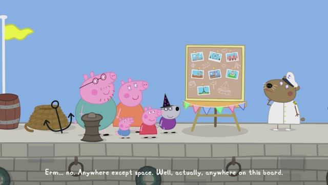 Учить английский язык, детям вместе со свинкой Пеппа, смотреть мультик  свинка пеппа