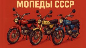 10 Забытых легендарных мопедов советского союза Автопром СССР