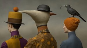 209. AI Surreal Painting Style Video