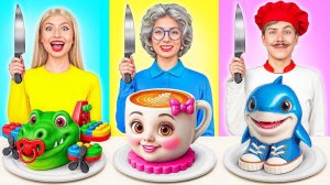 Кулинарный Челлендж# Я против Бабушки # Простые Кулинарные Рецепты от Bubba DO Challenge