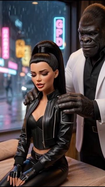 Тату и массажный салон в особом видении.Мультфильм#Seedance2.0#Grok Imagine#мультфильмы#видео#ежедне