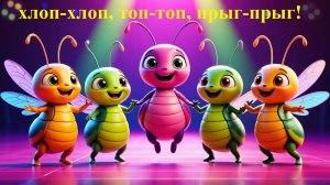 Хлоп-скок. Танцуй с жуками. Самая залипательная песенка для малышей