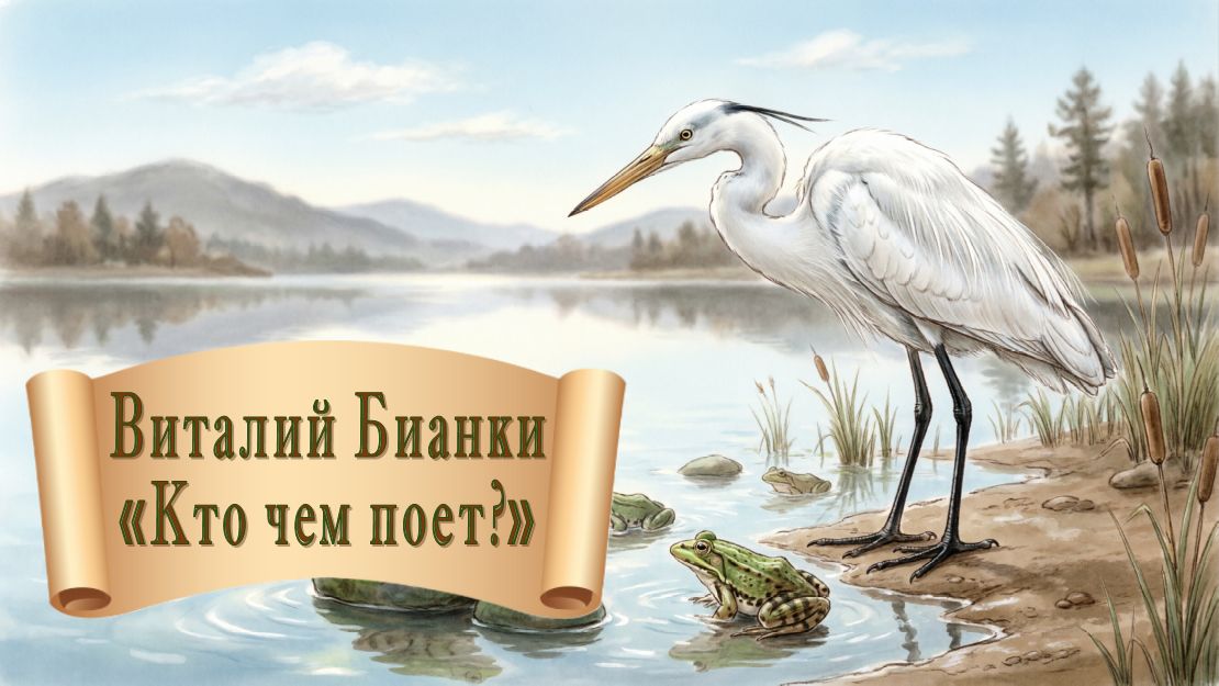 Виталий Бианки "Кто чем поет?"