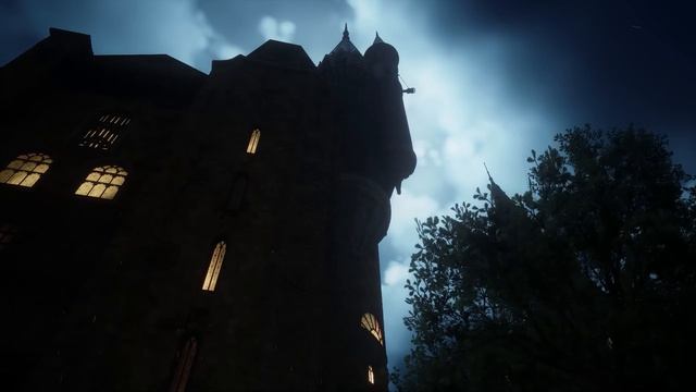Thunderstorm Ambience Hogwarts Astronomy Tower   Hogwarts Legacy   Harry Potter