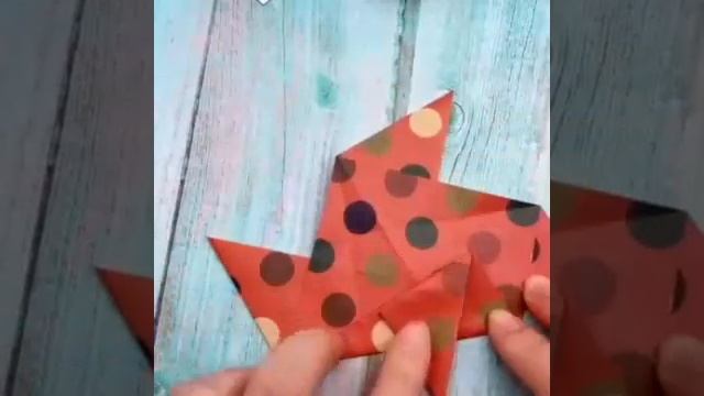 Игрушка-волчок из бумаги