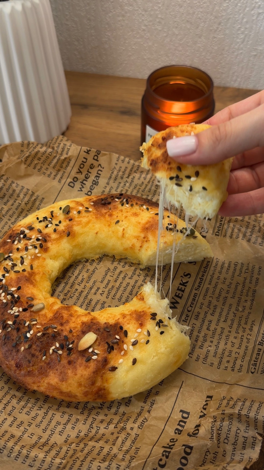 Белковый бублик🥯🧀