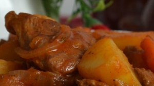 Мясо с овощами в горшочках По-грузински. Готовим Чанахи из баранины, картошки и баклажанов.