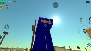 битва мультяшново кота и кавбоя в чикен гане