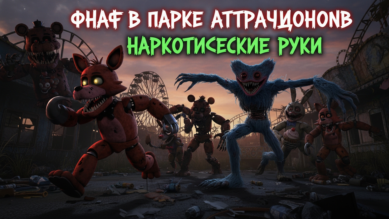 ФНАФ В Парке Аттракционов и Наркоманские Руки - Poppy Playtime 0 и Welcome To Freddyland
