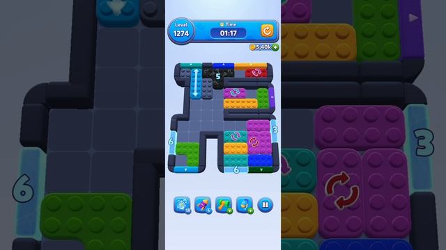 Color Block Jam 1274 Уровень