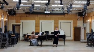 Ольга Бочанова(сопрано), концертмейстер Виктория Стрижко