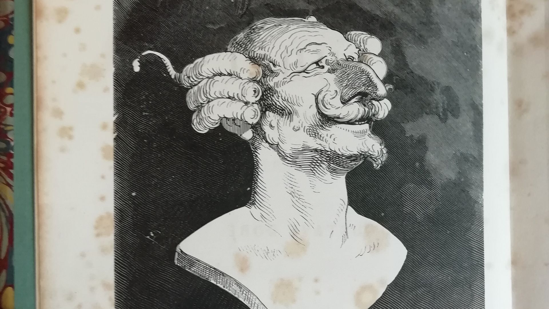 Антикварная книга Aventures Baron De MUNCHHAUSEN,  илл.Г.Доре, 1866