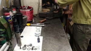 Сборка, ремонт амортизатора от мотоциклов Урал, Днепр. Новый шток!