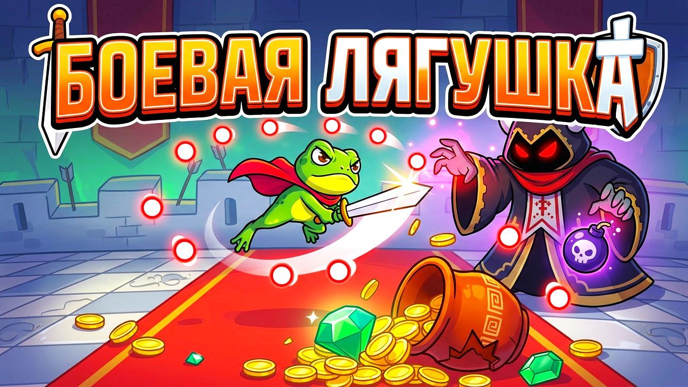 ЛЯГУШКА-ПУШКА Loot Frog