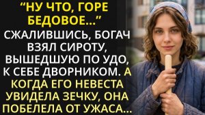 Бизнесмен из жалости взял зечку подметать свой сад. А когда его невеста увидела дворничиху, побелела