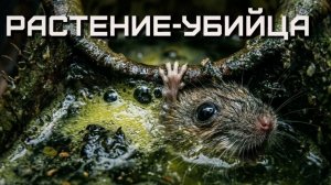 Цветок-убийца: Он переваривает крысу заживо прямо СЕЙЧАС!