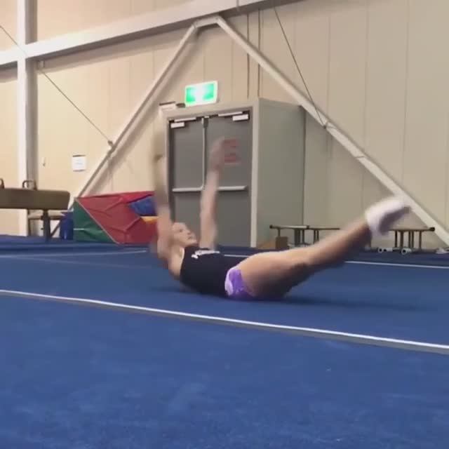 Комплекс упражнений от гимнастки