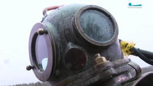 Водолазы Петербурга испытали себя в тяжёлом снаряжении — легендарной «трёхболтовке»