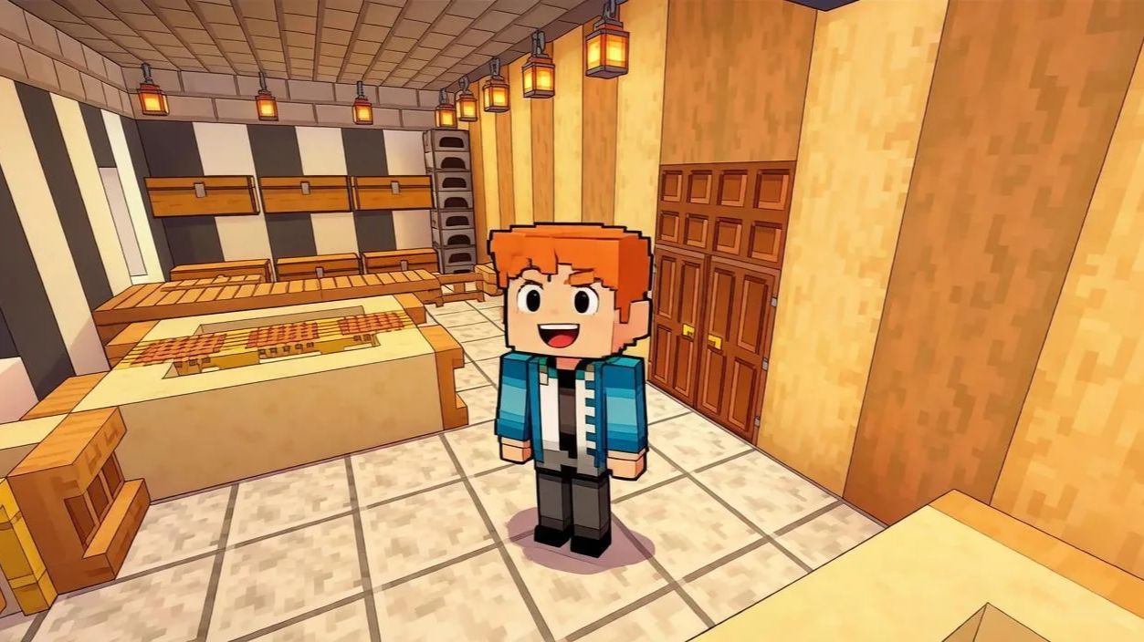 строю школу в майнкрафт 5 часть