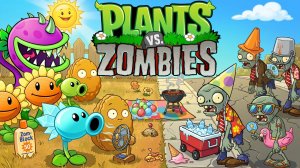 Plants vs.Zombies Hybrid Mod Растения против Зомби-2 мод Зомби против растений Выигрываем каждый бой
