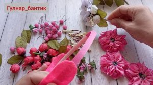 ободок с добавлением искусственных цветов и тычинок