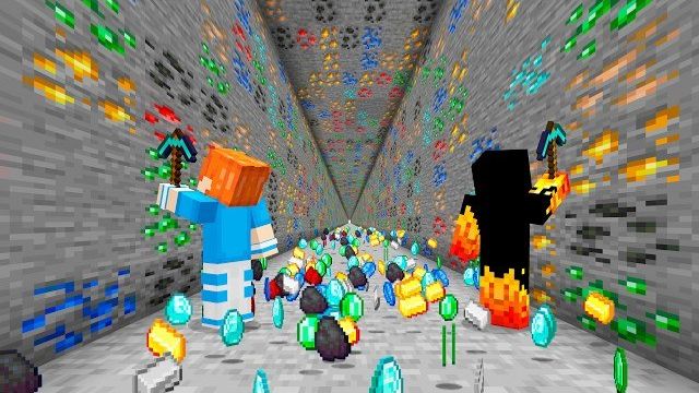 Я Выкопал 9.876.543 БЛОКОВ за 27 ЧАСОВ в Майнкрафт...