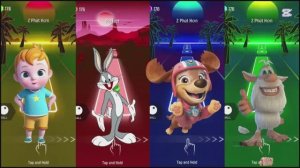 🐶 Скай против Райдера и Чейза! 🔥 Битва Щенячьего Патруля под Кофин Дэнс в Плитках Музыки! 🎹