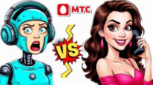 Мошенница из «МТС» прикинулась роботом 🤖🤦♀️🤣