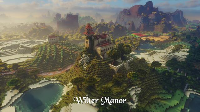 My most ambitious minecraft project yet! - The 5 kingdoms of Draecoden