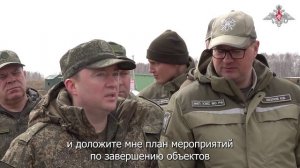 Замминистра обороны РФ Павел Фрадков проинспектировал ход строительства военных объектов