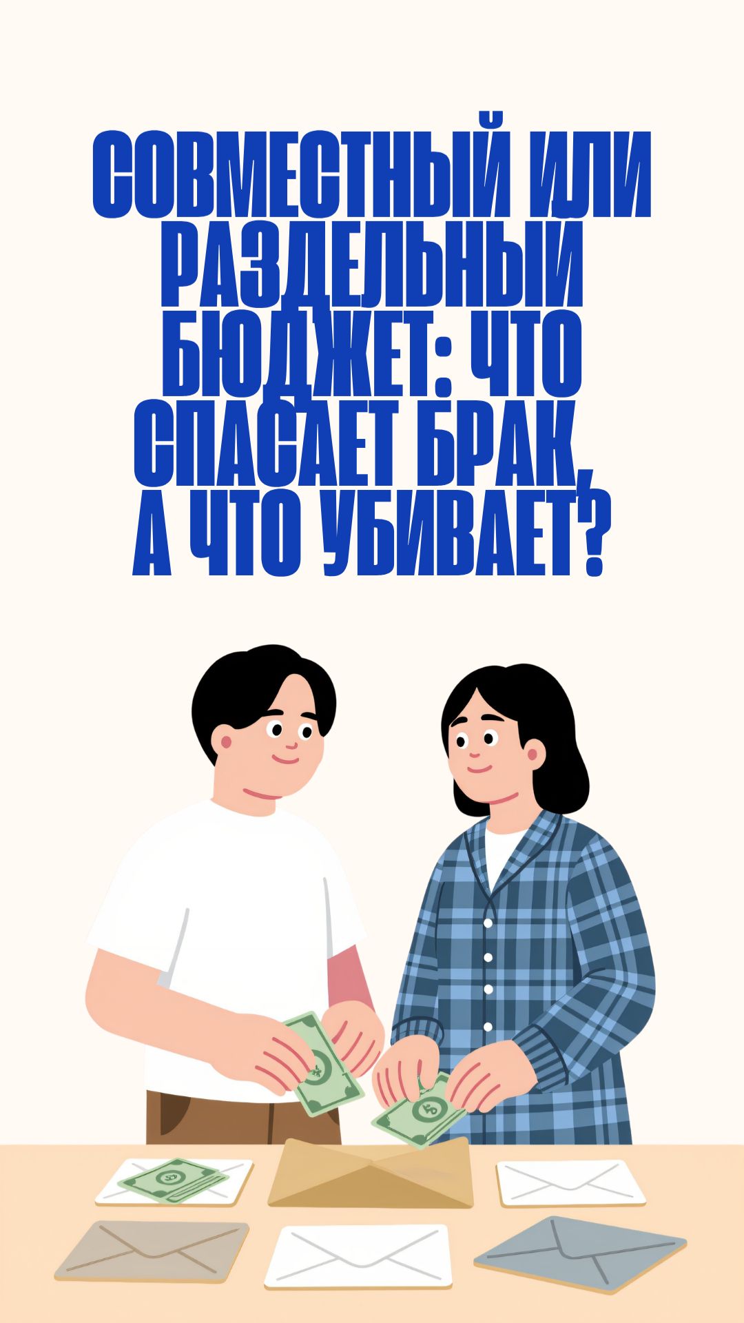 Совместный или раздельный бюджет: что спасает брак, а что убивает?