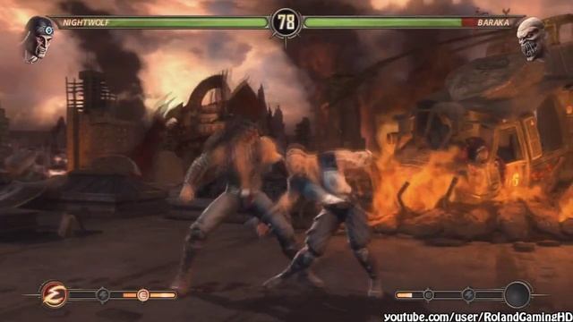 Mortal Kombat 9 Ladder Nightwolf (Story) [MEDIUM]