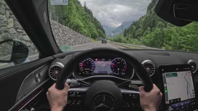 🇨🇭 Швейцария - поездка на автомобиле по Швейцарии (Интерлакен — Гриндельвальд) 2026 / 4K