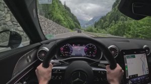 🇨🇭 Швейцария - поездка на автомобиле по Швейцарии (Интерлакен — Гриндельвальд) 2026 / 4K