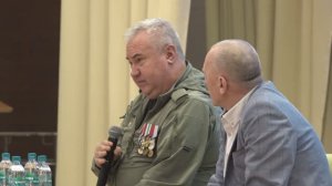 Встреча с военкором