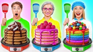 Кулинарный Челлендж# Я против Бабушки # Фантастическая Кулинарная Битва от Bubba DO Challenge