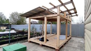 Строим беседку Беседка с нуля. Как пошагово построить беседку, инструкция