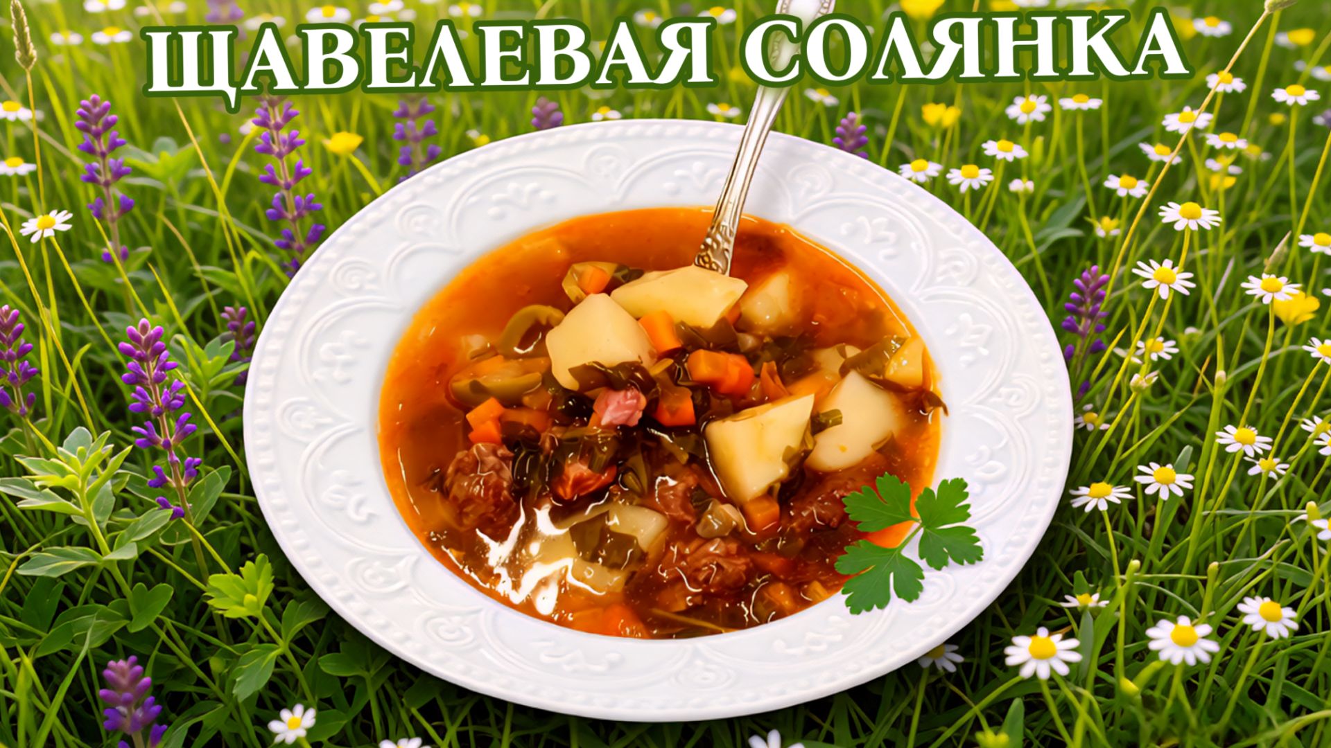 Щавелевый суп (солянка) на скорую руку