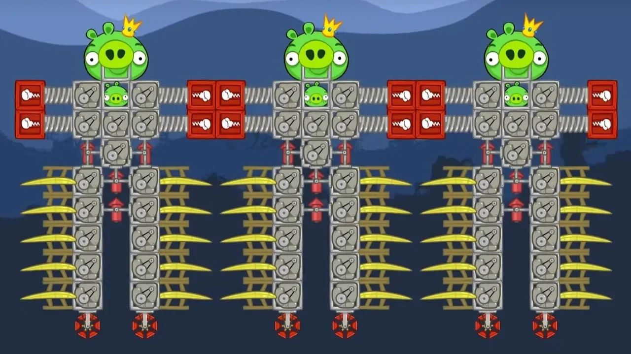 🤖ГИГАНТСКИЕ РОБО-СВИНКИ пинают одну Свинку!