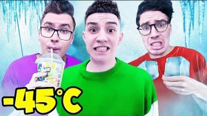 КТО ПОСЛЕДНИЙ ЗАМЕРЗНЕТ ЧЕЛЛЕНДЖ ! Видео Влада Бумаги А4 а4