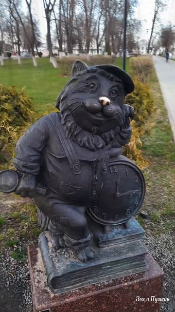 Кот Часовщик Василий. Углич достопримечательности