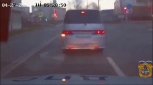 Автомобиль улетел в реку вместе с водителем во время погони в Кургане 28.04.2026