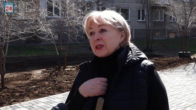 Сквер предпринимателей в Абакане обретает свою индивидуальность: территорию готовят к озеленению