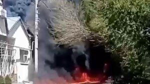 Туапсе:
- Пожар огромен и неподконтролен; 
- Горящая нефть разливается по улицам; 
- Эвакуация жител