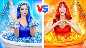 Холодная или Горячая Еда Челлендж # Эпичная Битва с Едой от Bubba DO Challenge