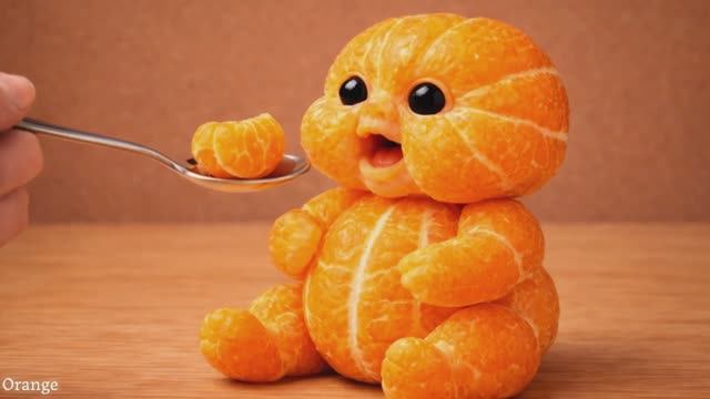 Сладкие фруктовые малыши едят настоящие фрукты | Невероятно приятное видео