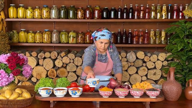 Authentic Homemade Burgers In A Hidden Azerbaijani Village